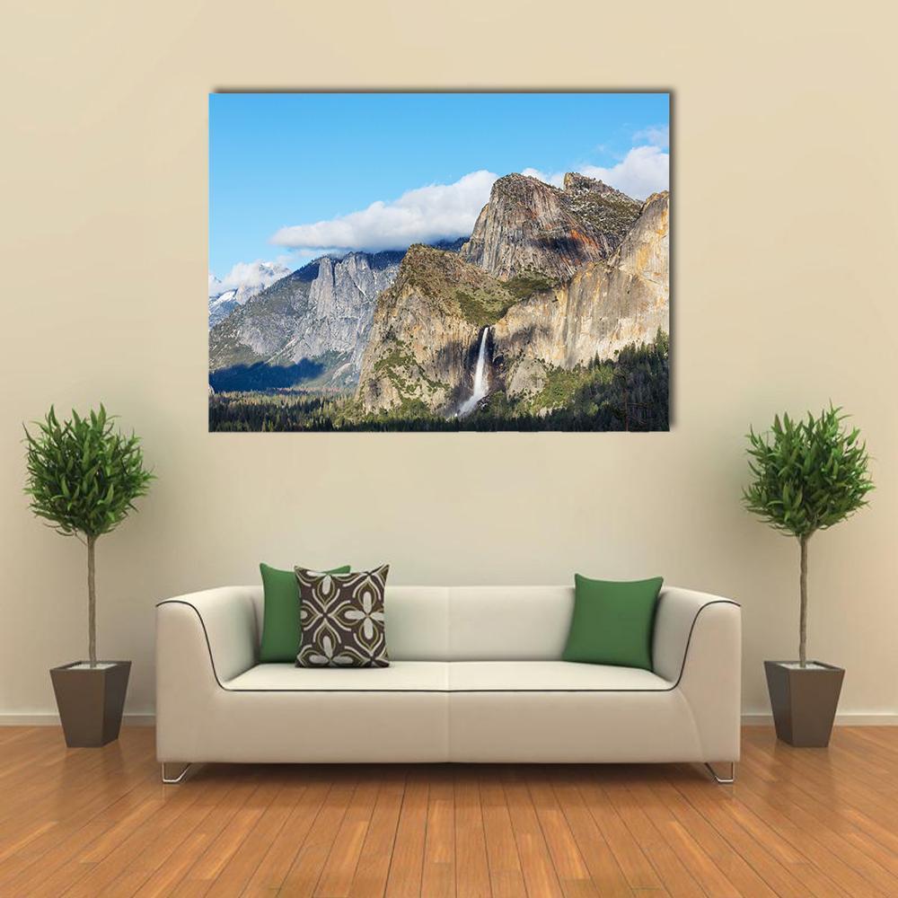 Yosemite National Park Canvas Wall Art-1 Piece-Gallery Wrap-48" x 32"-Tiaracle
