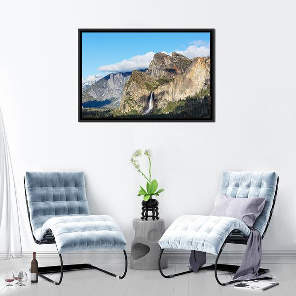 Yosemite National Park Canvas Wall Art-3 Horizontal-Gallery Wrap-25" x 16"-Tiaracle
