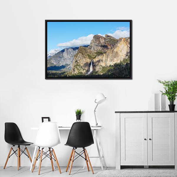 Yosemite National Park Canvas Wall Art-3 Horizontal-Gallery Wrap-25" x 16"-Tiaracle