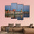 Yoshkar Ola City At Sunset In Russia Canvas Wall Art-3 Horizontal-Gallery Wrap-25" x 16"-Tiaracle