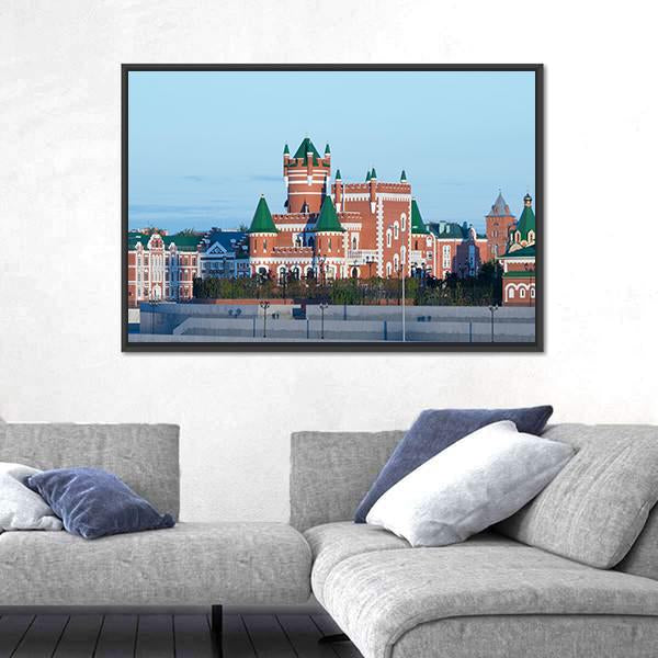 Yoshkar-Ola Russia Canvas Wall Art-1 Piece-Floating Frame-24" x 16"-Tiaracle