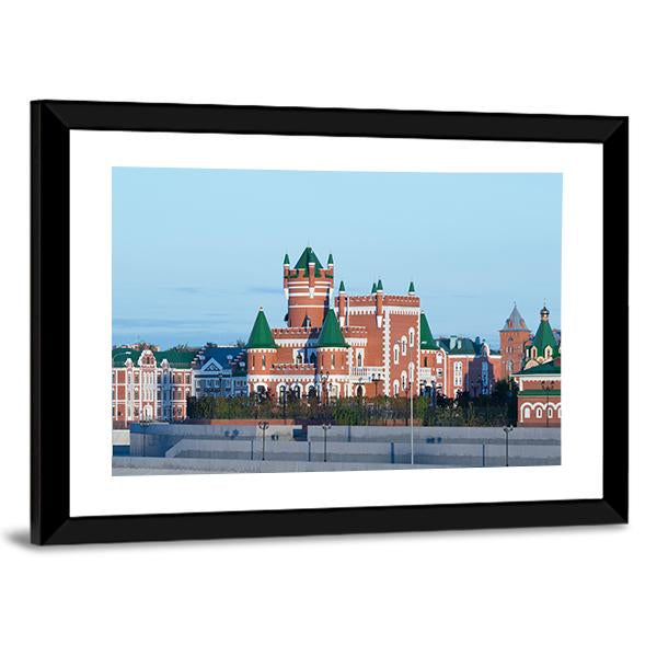 Yoshkar-Ola Russia Panoramic Canvas Wall Art-1 Piece-36" x 12"-Tiaracle