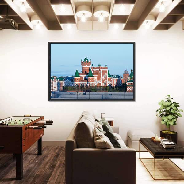 Yoshkar-Ola Russia Panoramic Canvas Wall Art-1 Piece-36" x 12"-Tiaracle