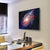 Young Galaxy In Deep Space Canvas Wall Art-3 Horizontal-Gallery Wrap-25" x 16"-Tiaracle