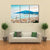 Zaante Town And Ionian Sea Harbour Canvas Wall Art-3 Horizontal-Gallery Wrap-37" x 24"-Tiaracle