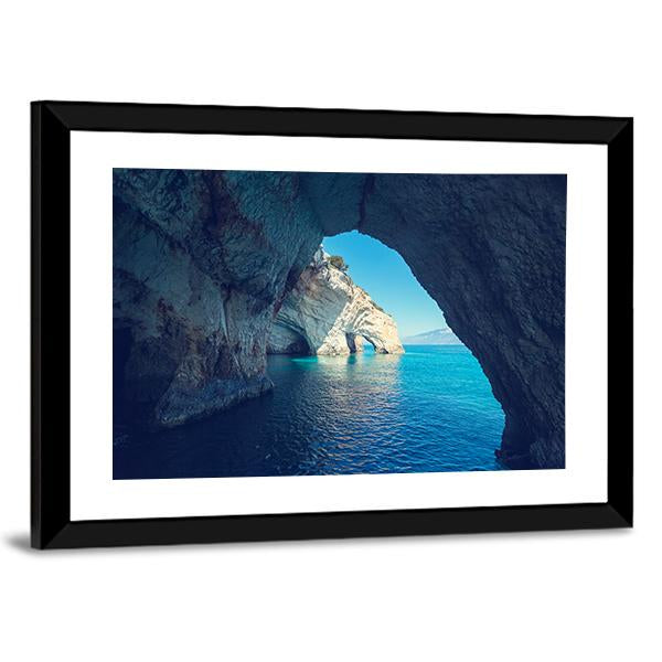 Zakynthos Island Greece Canvas Wall Art-5 Horizontal-Gallery Wrap-22" x 12"-Tiaracle