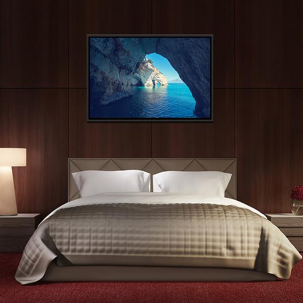 Zakynthos Island Greece Canvas Wall Art-3 Horizontal-Gallery Wrap-25" x 16"-Tiaracle