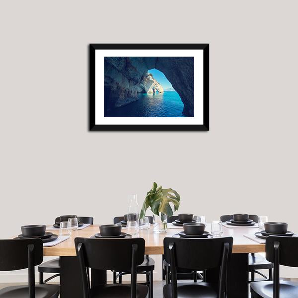 Zakynthos Island Greece Canvas Wall Art-3 Horizontal-Gallery Wrap-25" x 16"-Tiaracle