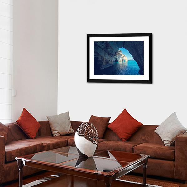 Zakynthos Island Greece Canvas Wall Art-3 Horizontal-Gallery Wrap-25" x 16"-Tiaracle