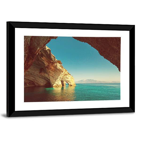 Zakynthos Island In Greece Canvas Wall Art-3 Horizontal-Gallery Wrap-25" x 16"-Tiaracle