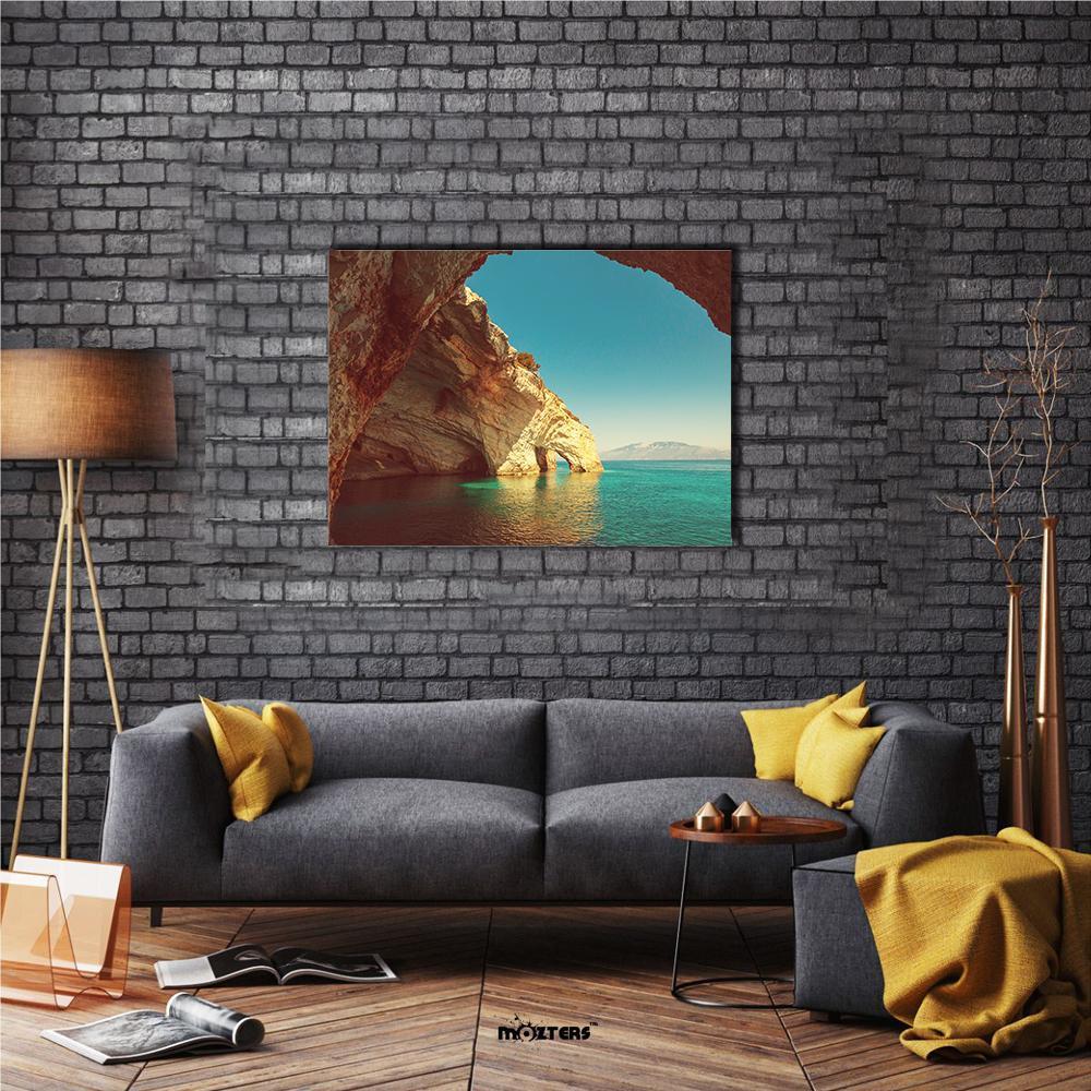 Zakynthos Island In Greece Canvas Wall Art-1 Piece-Gallery Wrap-48" x 32"-Tiaracle