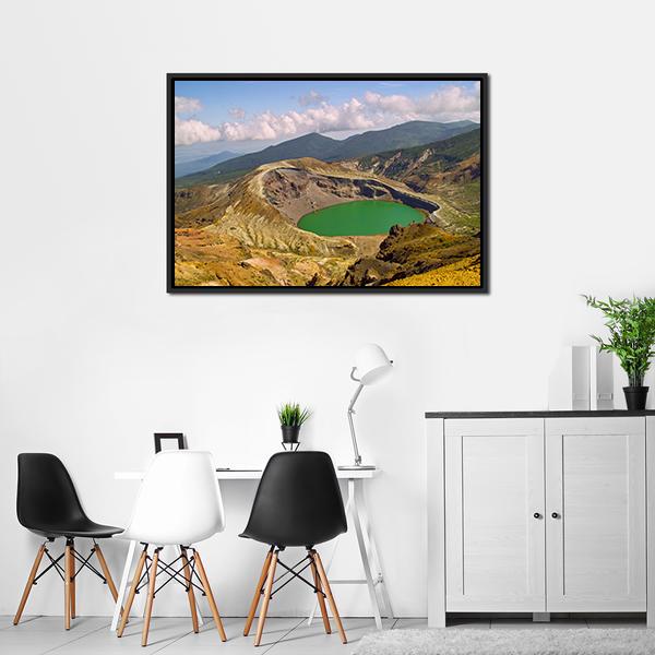 ZAO Wang Shrine Canvas Wall Art-5 Horizontal-Gallery Wrap-22" x 12"-Tiaracle