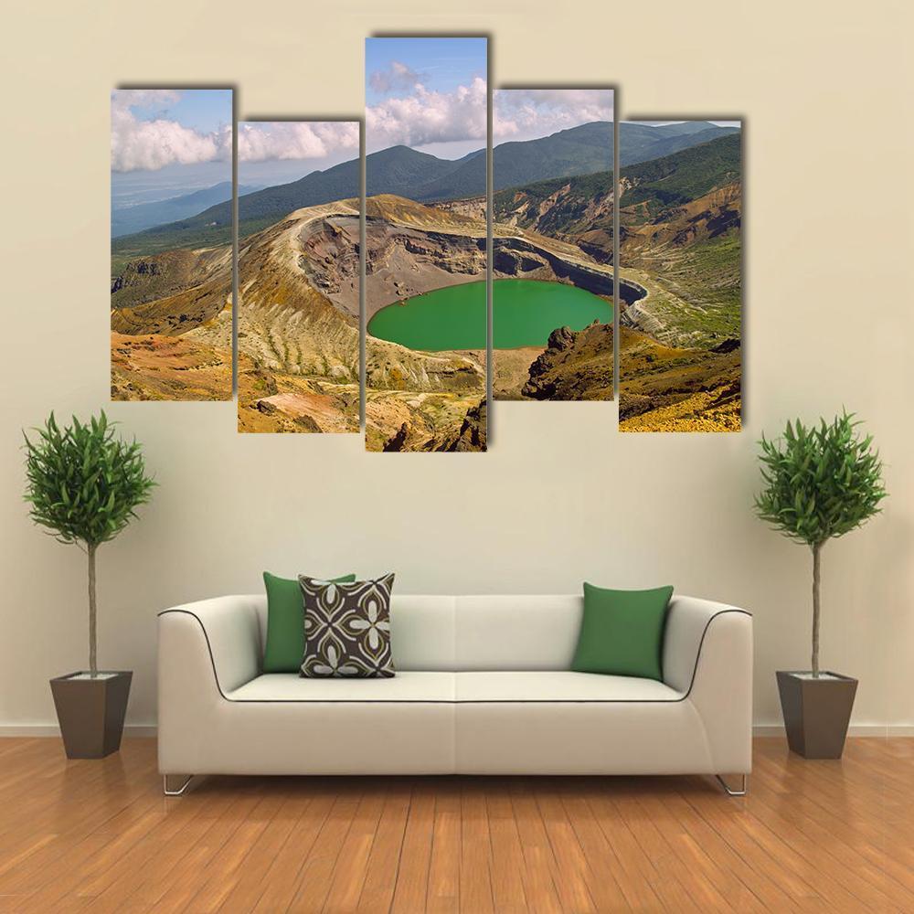 ZAO Wang Shrine Canvas Wall Art-5 Pop-Gallery Wrap-47" x 32"-Tiaracle