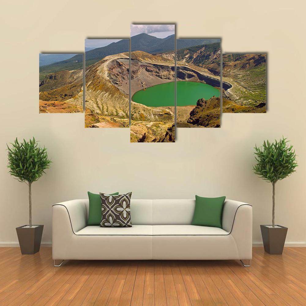 ZAO Wang Shrine Canvas Wall Art-5 Star-Gallery Wrap-62" x 32"-Tiaracle