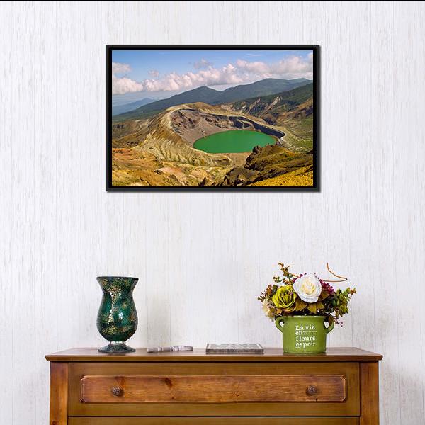 ZAO Wang Shrine Canvas Wall Art-1 Piece-Floating Frame-24" x 16"-Tiaracle