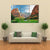 Zion Canyon With The Virgin River Canvas Wall Art-3 Horizontal-Gallery Wrap-37" x 24"-Tiaracle