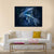 Zodiacal Sign Of Pisces Canvas Wall Art-3 Horizontal-Gallery Wrap-25" x 16"-Tiaracle