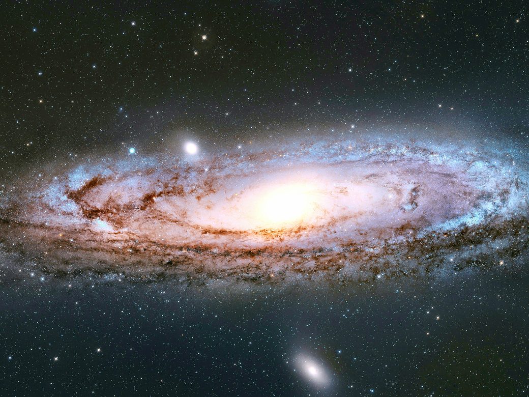 Andromeda Galaxy Canvas Wall Art