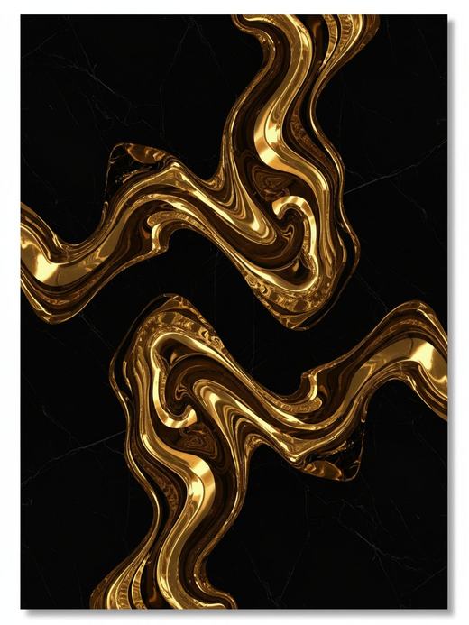 Glam wall art, an example of the style