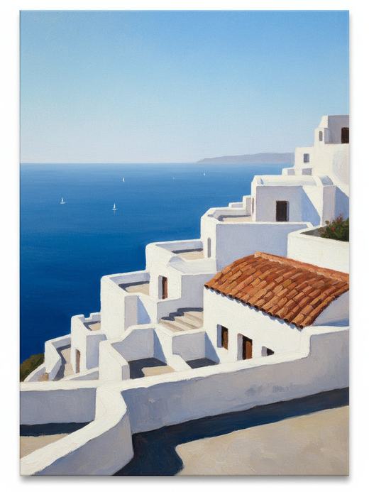 Mediterranean wall art, an example of the style