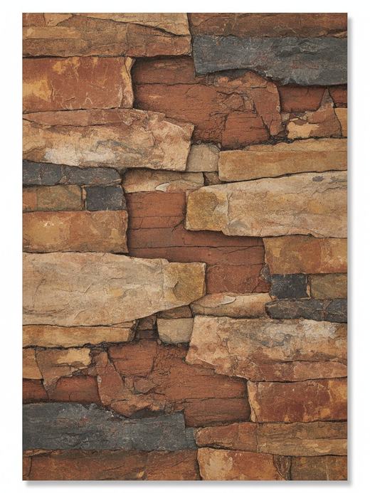 Rustic wall art, an example of the style
