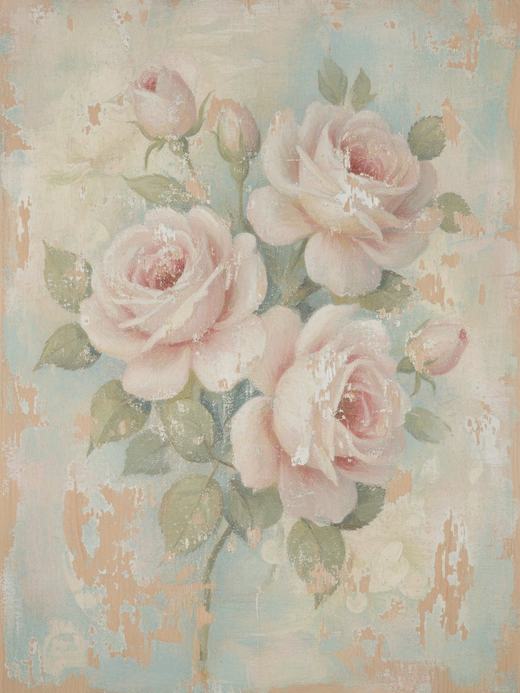 Shabby Chic wall art, an example of the style