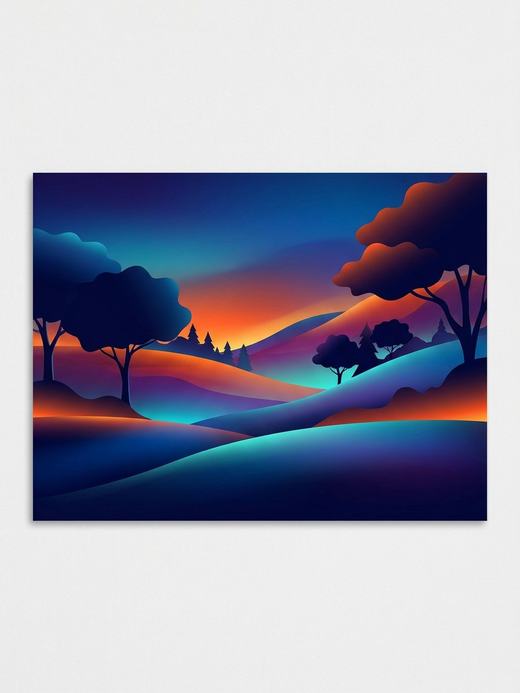Digital Art wall art, an example of the style