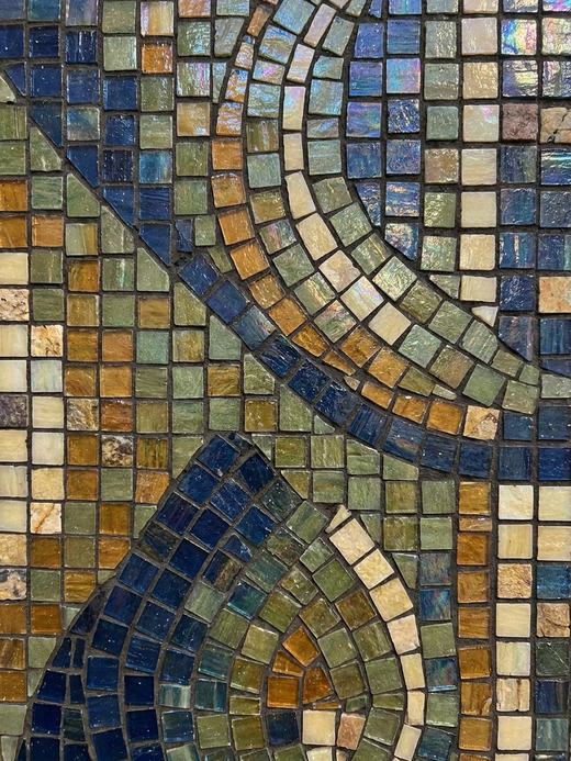 Mosaic wall art, an example of the style