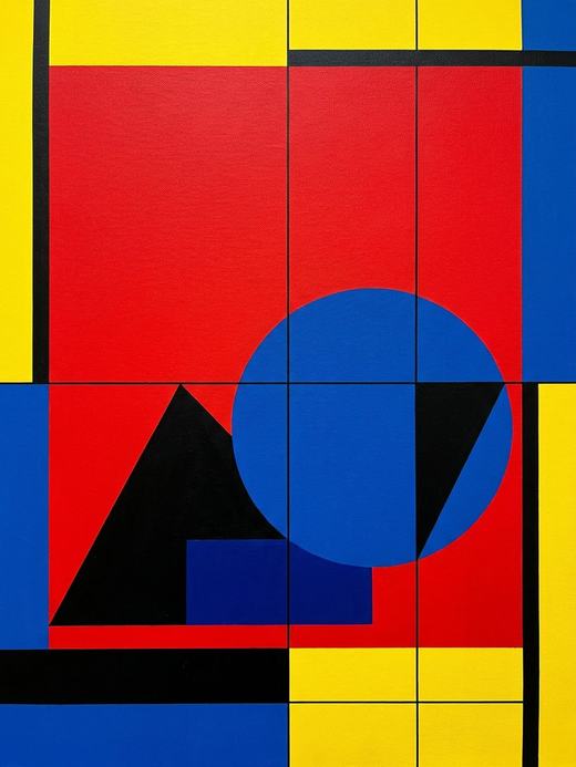 Bauhaus wall art, an example of the style
