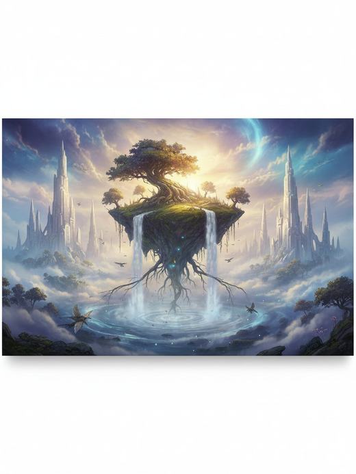 Fantasy wall art, an example of the style