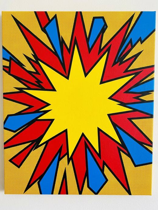 Pop Art wall art, an example of the style