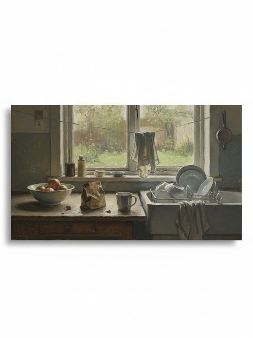 Realism wall art, an example of the style