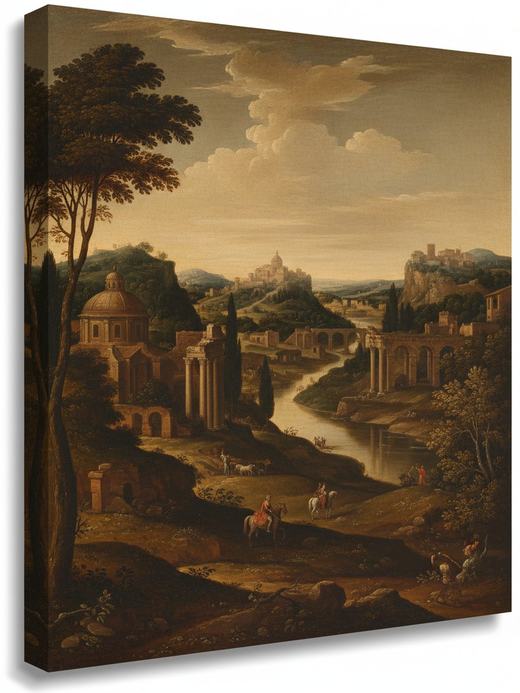 Renaissance wall art, an example of the style